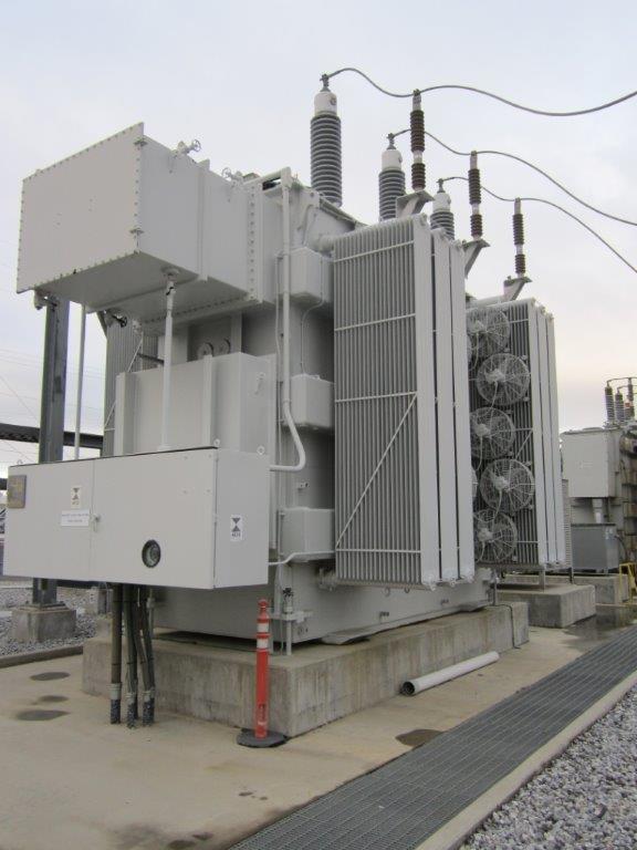 45/60/75 MVA, 140000 D, 14000Y/8080, McGraw-Edison, LTC, Copper Windings: