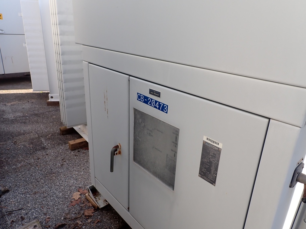 1250 Amp 25 kV Alstom Vacuum Circuit Breaker, EAX-25, 25 kA Short, 125 VDC C&T