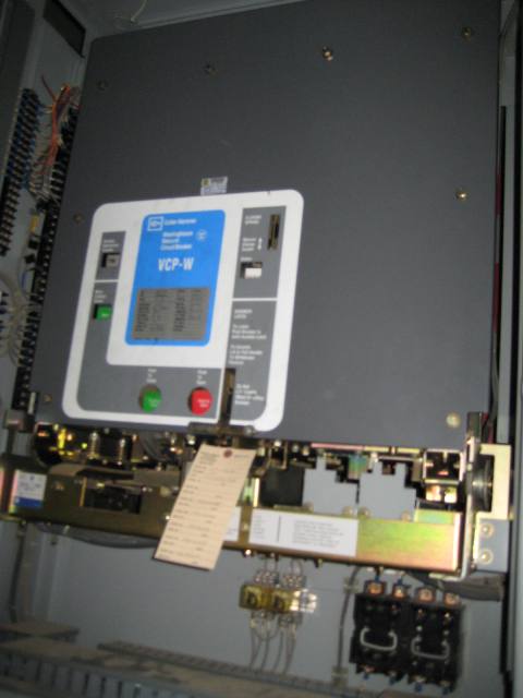 1200 Amp, CUTLER HAMMER, 50VCP-W-350, 5000 V., 1997, EO/DO, 125VDC C&T;