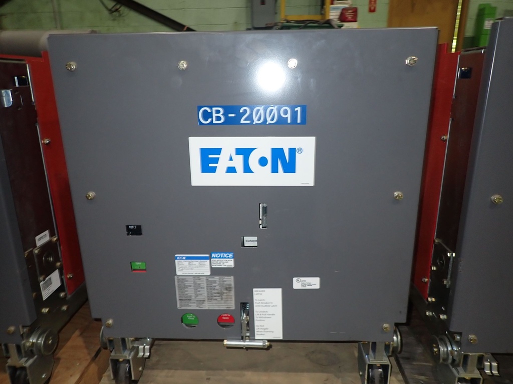 1200 Amp 4.76 kV Eaton Vacuum Circuit Breaker, 50VCP-W40, 125 VDC C+T