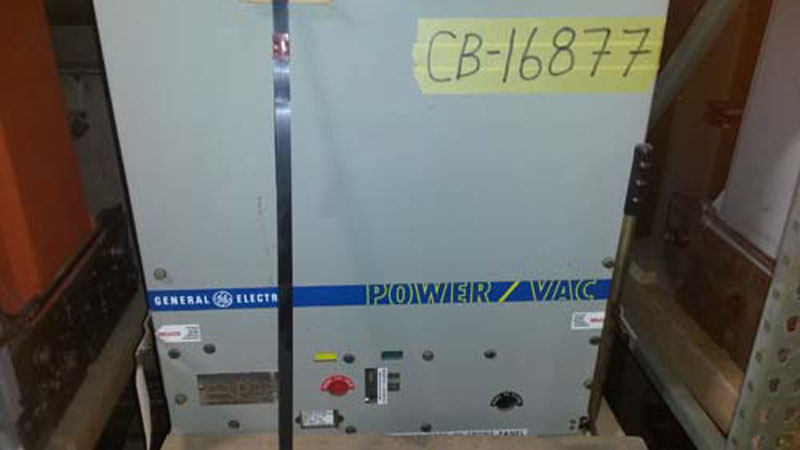 1200 Amp, GENERAL ELECTRIC, VB1-4.16-250-0, 4760 V., 1983, 48 VDC CLOSE & TRIP:1