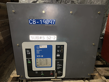 1200 Amp, WESTINGHOUSE, 150VCP-W500, 15 KV, 48 VDC CLOSE/TRIP/MOTOR