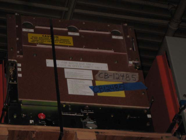 GENERAL ELECTRIC, GMV-1053, 15 KV, 125 VDC, 1984, ELECTRICALLY OPERATED-1