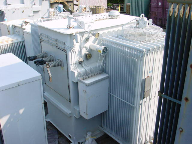 7500/9375 KVA, WESTINGHOUSE, Pri. 26400 V, D, Sec. 13200 V, D, SUBSTATION