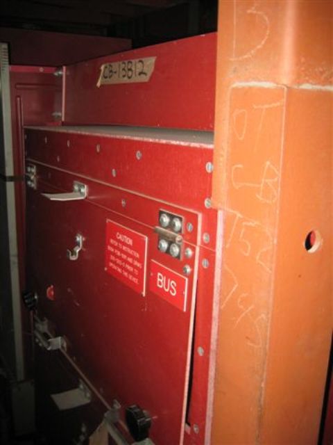 1200 Amp, SIEMENS, 3AFS, 35 KV, 1992, GROUND & TEST DEVICE, M/O, D/O - 1