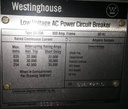 800 Amp, WESTINGHOUSE, DS206, 480 V., M/O, D/O, AMPTECTOR II, L,S: -1
