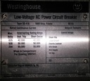 1600 Amp, WESTINGHOUSE, DS416, 480 V., M/O, D/O, AMPTECTOR II, L,S: -1