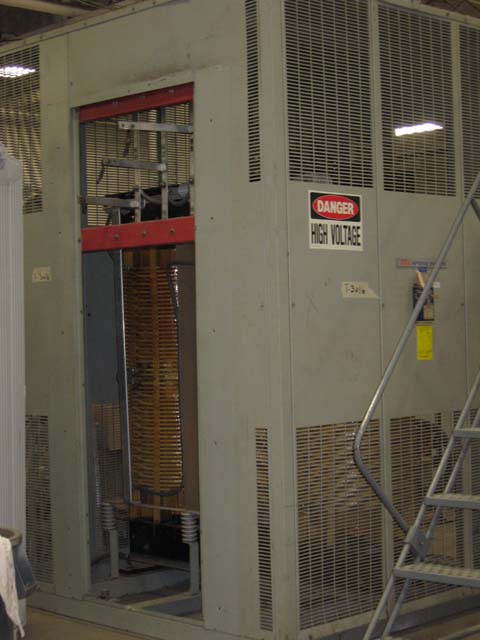 3750 KVA, Pri 13200 D, Sec 2400Y/1386, EB NATIONAL, DRY, INDOOR