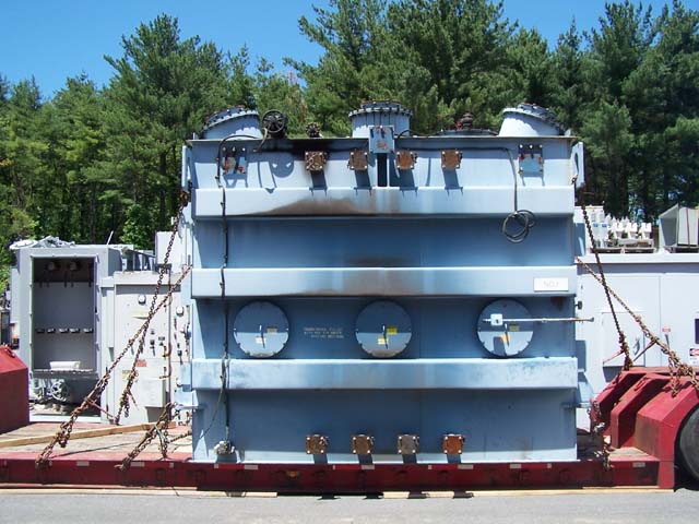 24000/32000/40000 KVA, Pri 230000 D, Sec 4370Y/2523, 1990, ABB, SUBSTATION:1