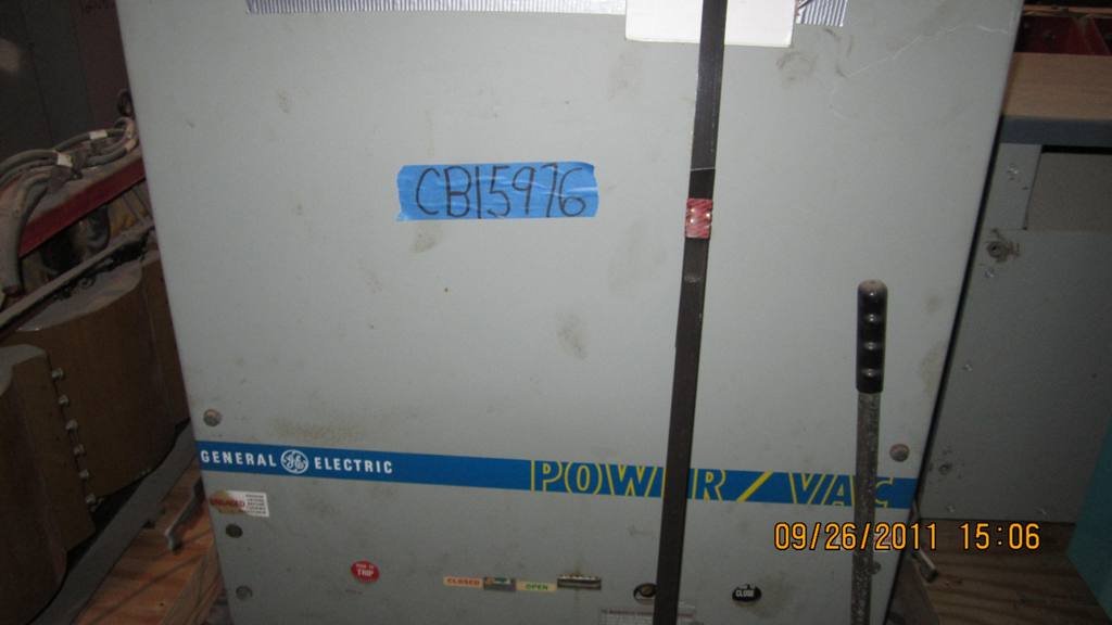 1200 Amp, GENERAL ELECTRIC, VB4.16-350-0, 5000 V.,EO/DO,125VDC CLOSE &TRIP;