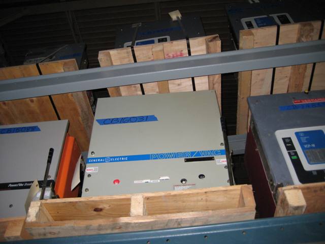 3000 Amp, GENERAL ELECTRIC, VB-4.16-350-3, 4160 V., EO/DO, 125VDC C&T