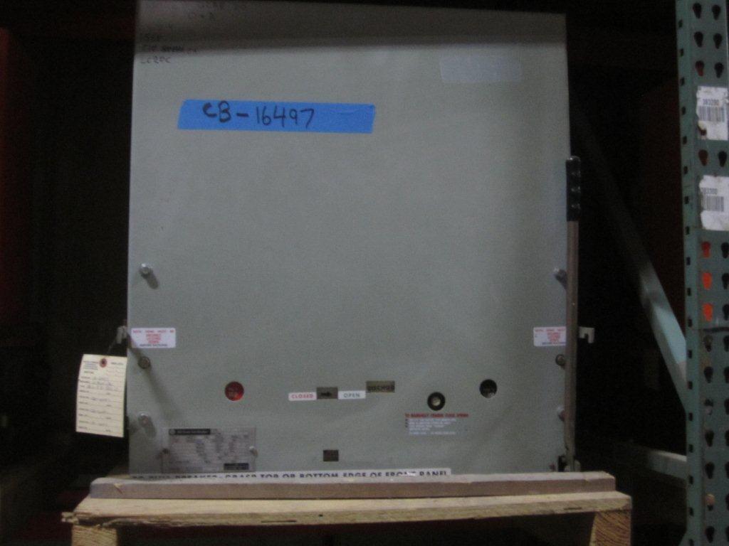 3000 Amp, GENERAL ELECTRIC, VB13.8-1500-0, 13.8 KV, 125 VDC C & T, E/O, D/O:1