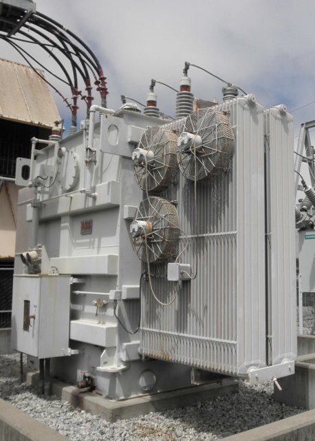 30000/40000 KVA, Pri 64000Y/36950, Sec 12470 D, 1990, ABB SUBSTATION:1