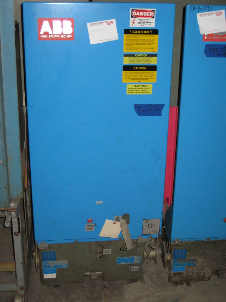 2000 Amp, ABB, 5VHK-250, 4160 V., VACUUM, RETROFIT, 125 VDC, INDOOR, UNUSED