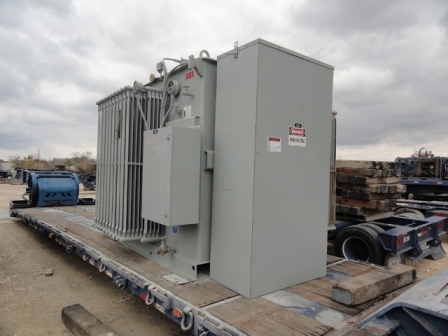7500 KVA, Pri 12470Y/7200, Sec 4160 D, ABB, SILICONE, SUBSTATION, UNUSED