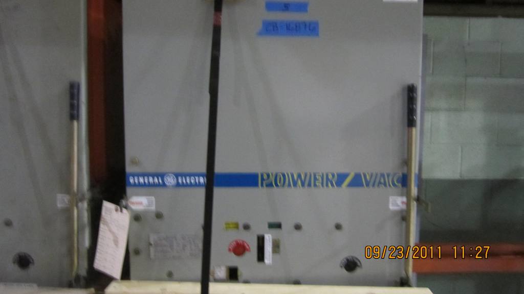 1200 Amp, GENERAL ELECTRIC, VB1-4.16-250-0, 4760 V., 1983, 48 VDC CLOSE & TRIP:1