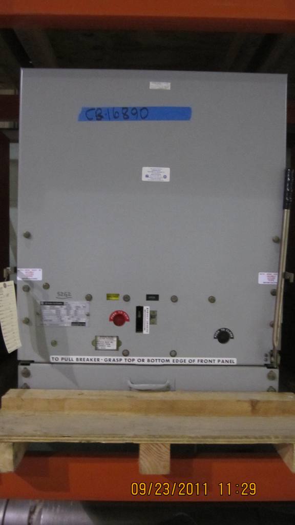 1200 Amp, GENERAL ELECTRIC, VB1-4.16-250-3, 4160 V., 1998, 125 VDC CLOSE & TRIP