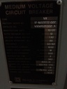 1200 Amp, SQUARE D, VR, 15 KV, 2002, 500 MVA, E/O, 125 VDC, VACUUM:1