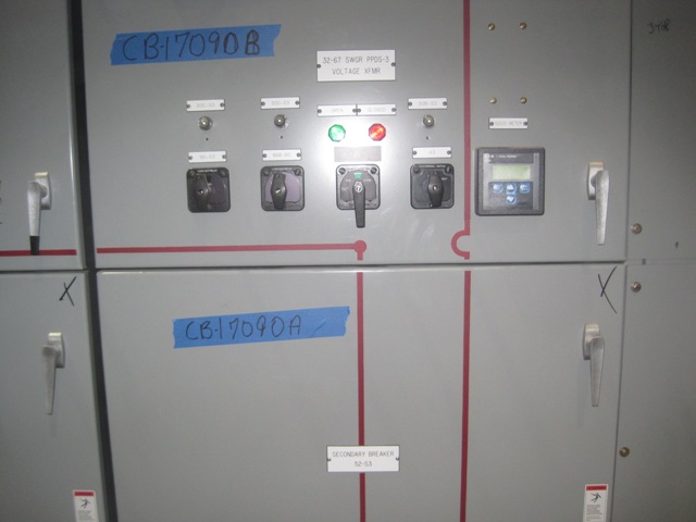 1200 Amp, CUTLER HAMMER, 150VCP-W750, 15 KV, 2 HIGH CUBICLE