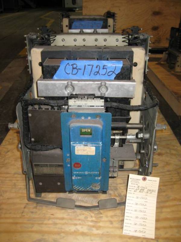 600 Amp, GENERAL ELECTRIC, AKF-1B-10, 250 V., 2 POLE, E/O, D/O, 125 VDC