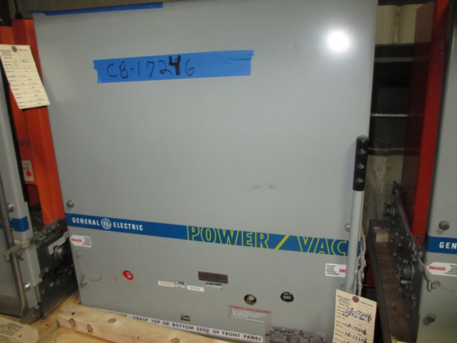 1200 Amp, GENERAL ELECTRIC, VB7.2-500-3, 7.2 KV, 1982, 125 VDC, ML-17 MECH:1