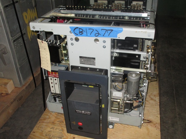 4000 Amp, GENERAL ELECTRIC, AKR-6D-100, 480 V., 120 VAC, MICRO-VERSA TRIP LSIG