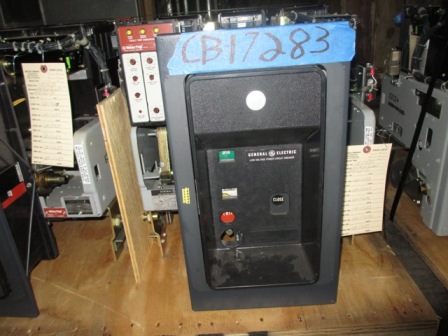 1600 Amp, GENERAL ELECTRIC, AKR-6D-50, 480 V., 120 VAC, MICRO-VERSA TRIP LSIG:1