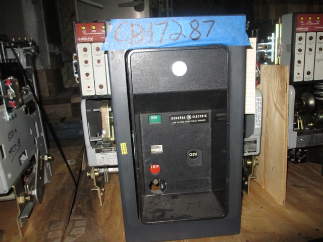 1600 Amp, GENERAL ELECTRIC, AKR-6D-50, 480 V., 120 VAC, MICRO-VERSA TRIP LSIG:1