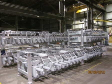 35200 KVAR, COOPER, 17KV, CAPACITOR BANK, FUSED, 4 BANKS X 8800 KVAR, OUTDOOR