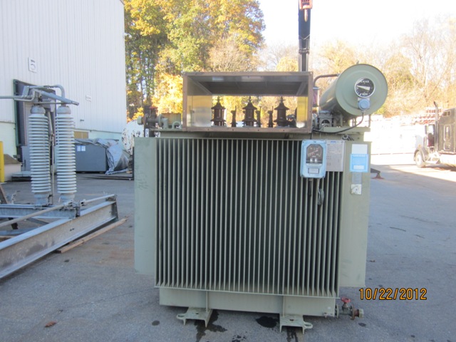 2100 KVA (1050 X 1050), Pri 4160 D, Sec 1725 D x 1725 Y, 1992, ABB RECTIFIER:1