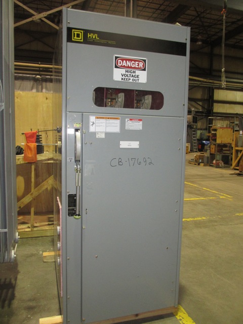 600 Amp, SQUARE D, No. HVL, 15000 V., 2003, INDOOR, LOAD INTERRUPTER SWITCH:1