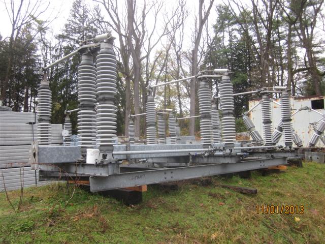 1200 Amp, SOUTHERN STATES, No. EV, 145000 V., M/O, HZ MT - VT BK, 61KA