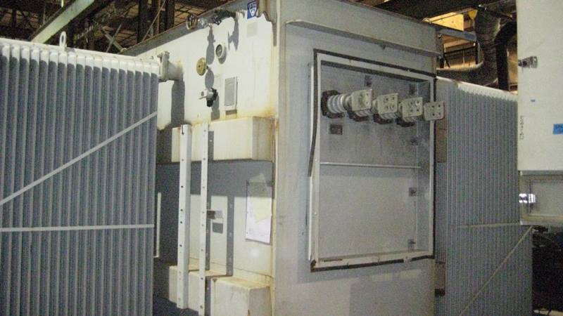 7500/10500 KVA, Pri 34500 D, Sec 4160Y/2400, 1997, COOPER, SUBSTATION:1