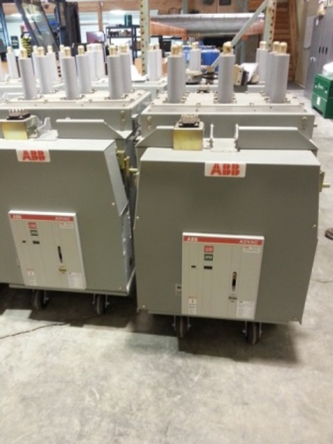1200 Amp, ABB, RADVAC, 13.8 KV, 2009, VAC RETRO-FIT FOR AM13.8-500-12, 48 VDC:1