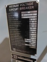 2000 Amp, SQUARE D, VR V5D8233Y000, 15 KV, 2013, 1000 MVA, 125 VDC CONTROLS, NEW