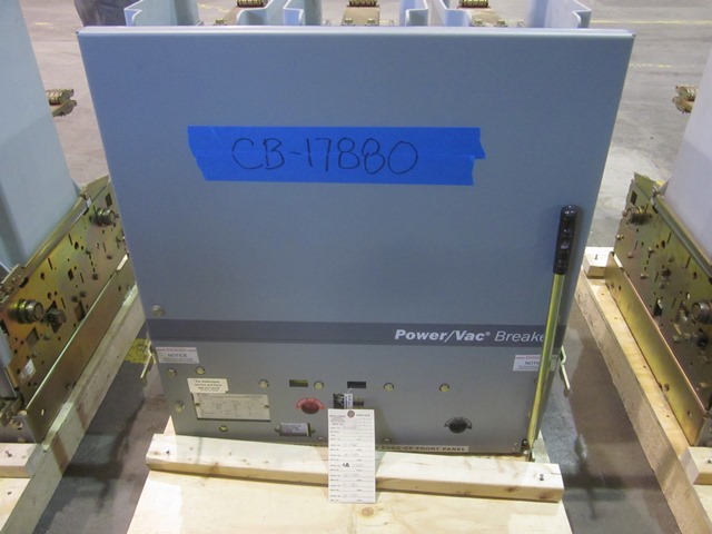 1200 Amp, GENERAL ELECTRIC, VB1-13.8-1000-3, 15 KV, 2009, 125 VDC, ML-18 MECH