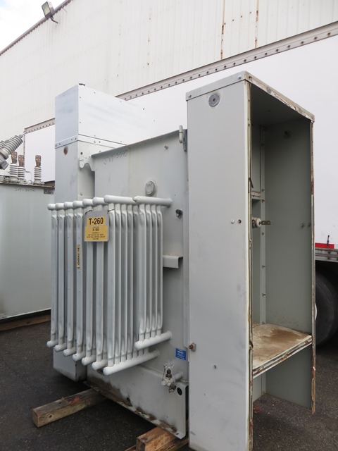 750 KVA, Pri 13800 D, Sec 4160Y/2400, 1990, ABB, SILICONE, ALUMINUM:1