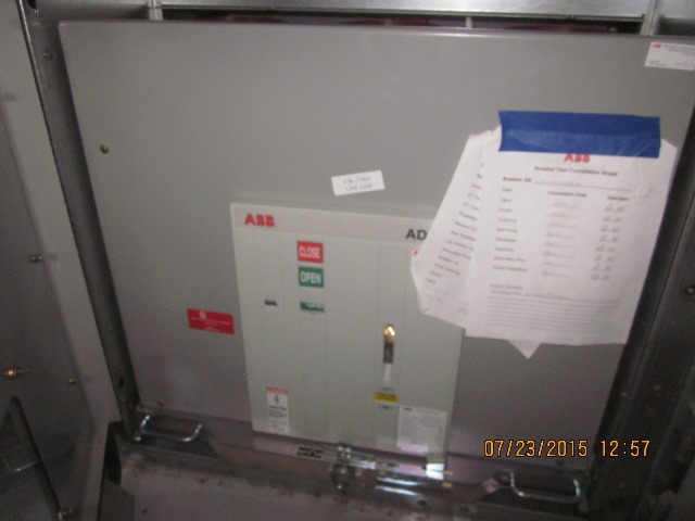 1200 Amp, ABB, ADVAC, 15 KV, 125 CLOSE & TRIP, UNUSED:1