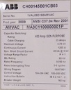 1200 Amp, ABB, AMVAC, 4160 V., 2009, ELECTRICALLY OPERATED, UNUSED:1