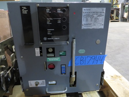 1600 Amp, WESTINGHOUSE, DS-416, 480 V., 115 VAC CONTROLS, DRAW-OUT, UNUSED:1