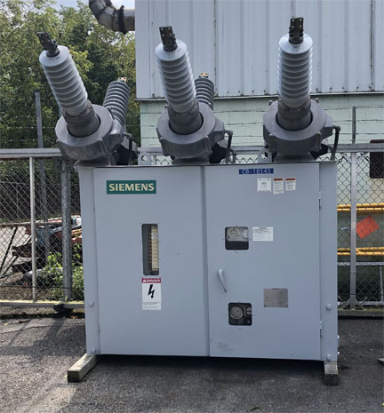 2000 Amp, SIEMENS, SP-38-31.5-3, 38 KV, 1994, 125 VDC CLOSE/TRIP, SA-7 MECH: 1