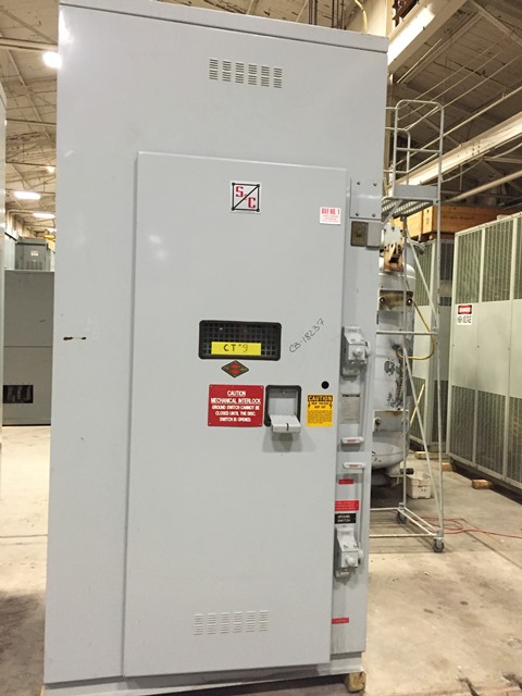 1200 Amp, S & C, No. CDT-1591294, 15500 V., GROUNDING SWITCH, INDOOR
