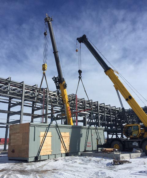 OUTDOOR POWERHOUSE, 480 V/5 KV/ 15 KV, 2009, VACUUM SWITCHGEAR, UNUSED:1