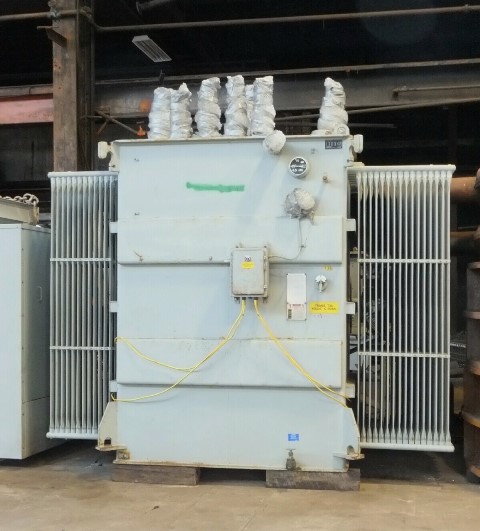 7500/10500 KVA, Pri 34400 D, Sec 4360Y/2520, 1994, ABB, COPPER:1