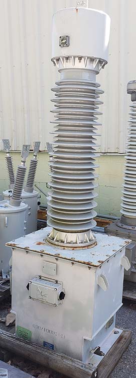 115000 V/69000 PRIMARY, Sec. 115/69 V SECONDARY, KUHLMAN POF550, 1000/600:1