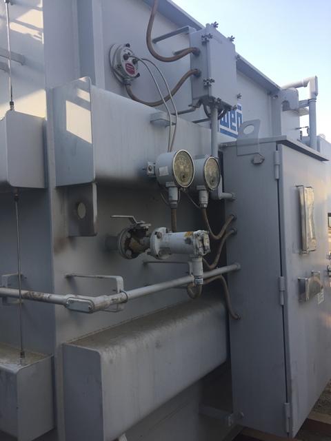 5000/6250 KVA, Pri 115000 D, Sec 12000Y/6930, WEG, COPPER