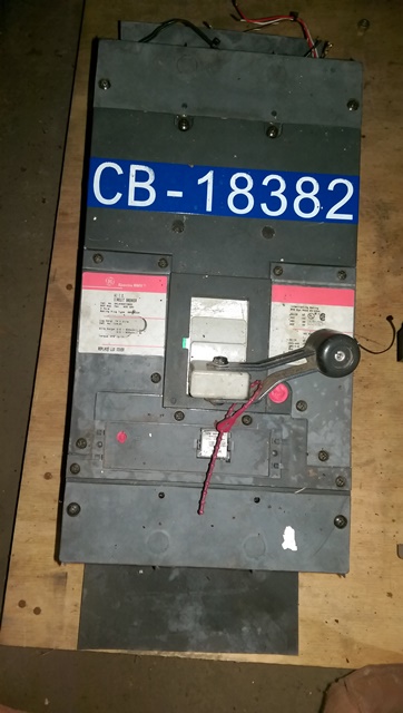 800 Amp, GENERAL ELECTRIC, SPECTRA RMS, 600 V., Cat. No. SKLA36AT0800: