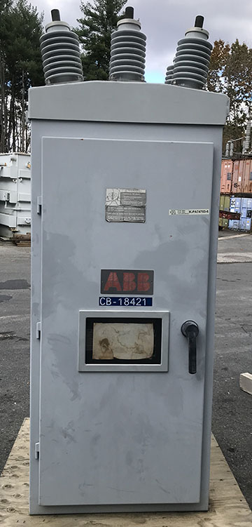 1200 Amp, ABB, ADVAC, 13800 V., O/D VACUUM, VM1-2412-25 MECH, UNUSED