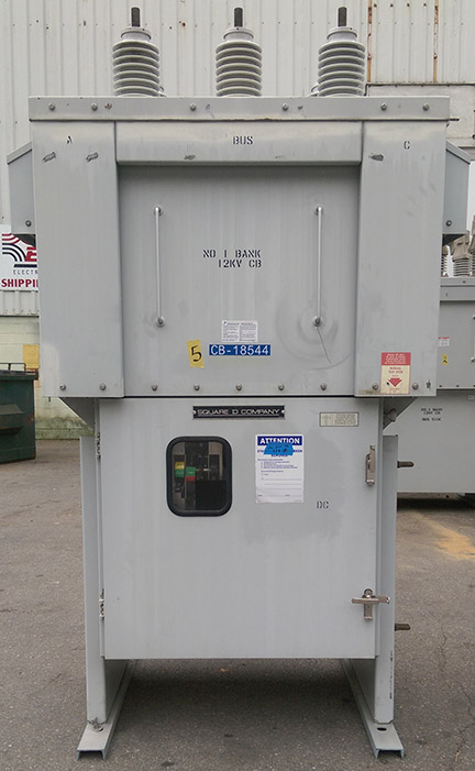 1200 Amp, SQUARE D, FVR1121125A, 17 KV, 2009, 48 VDC CLOSE/TRIP/MOTOR:1