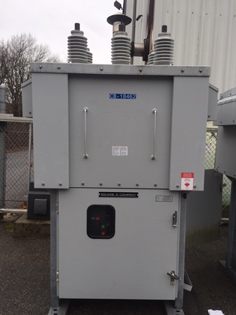 2000 Amp, SQUARE D, FVR1201125A, 15.5 KV, 3 PHASE, 125 VDC CONTROLS:1